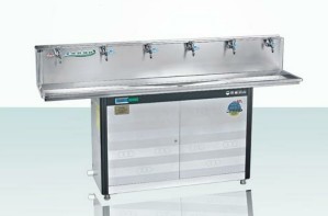 冰水王高精超濾IC卡飲水機(溫開冰水六龍頭)